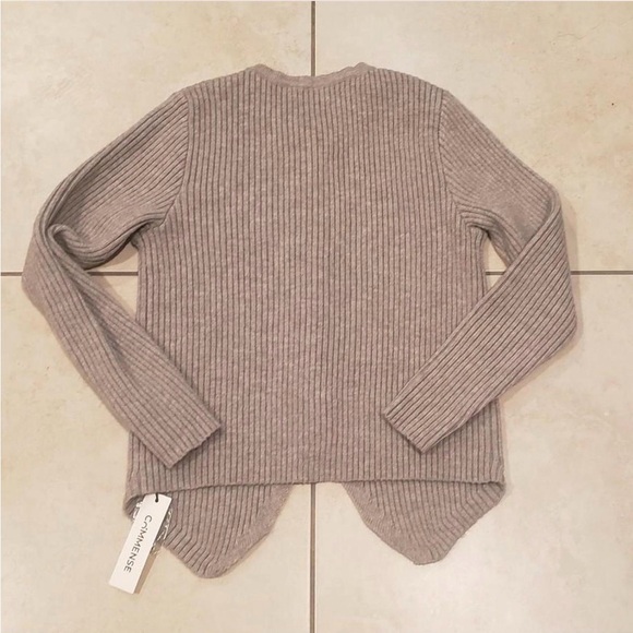 Commense button down split Cardigan - Picture 3 of 6